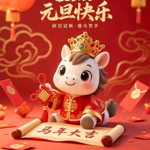 金马送福来 萌娃乐翻天 ——永济市城北中心校七社幼儿园2026年庆元旦游园活动