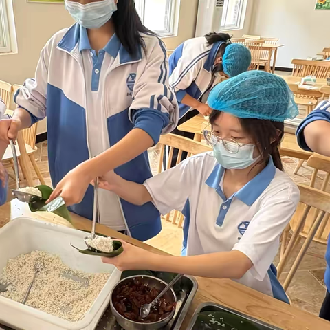 粽香满校园    浓情迎端午‌ ——郾城区初级实验中学举行端午节免费就餐活动