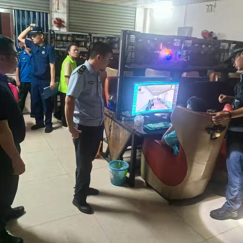 “护苗”在行动|和舍镇开展辖区娱乐场所突击检查行动