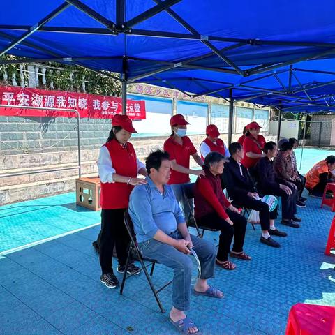 沙县区湖源乡开展平安三率宣传活动