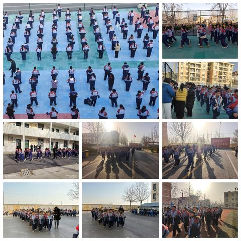 做好阳光大课间，争当健康小学生——小留镇中心小学课间操评比活动侧记