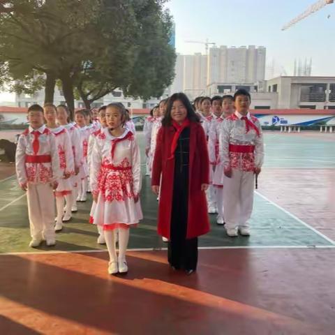 “好习惯 益终生”主题升旗仪式 ——东升小学 150中队