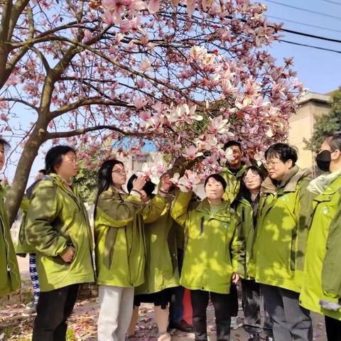 感受春天-记洁妮肤残疾人之家踏春活动