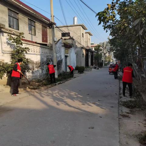 城关镇小韩村：清洁家园齐动手,干干净净庆元旦!