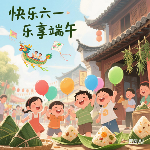 【幼儿国旗下的讲话】 《快乐六一，乐享端午》第十二期（中三班）睿睿
