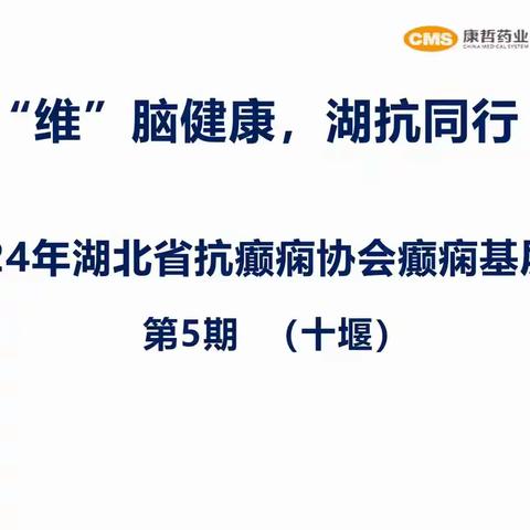 【“维”脑健康 湖抗同行 】“2024年湖北省抗癫痫协会基层行第5期—十堰站”顺利开展