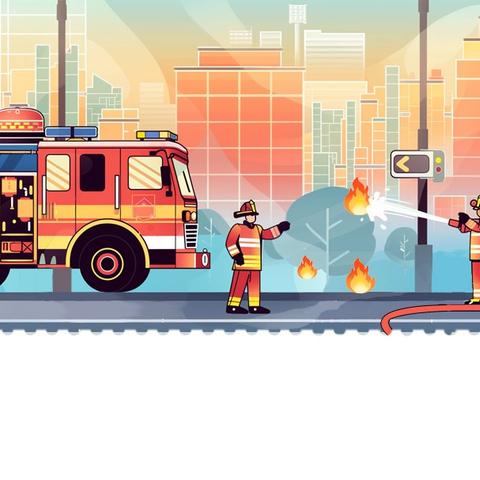 【和美相伴，消防“童”行】﻿— 融安县沙子乡中心幼儿园消防安全演练