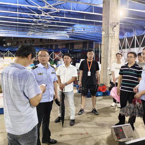抚州高新区市场监管局中湖国际农贸城集中整治取得阶段性成效