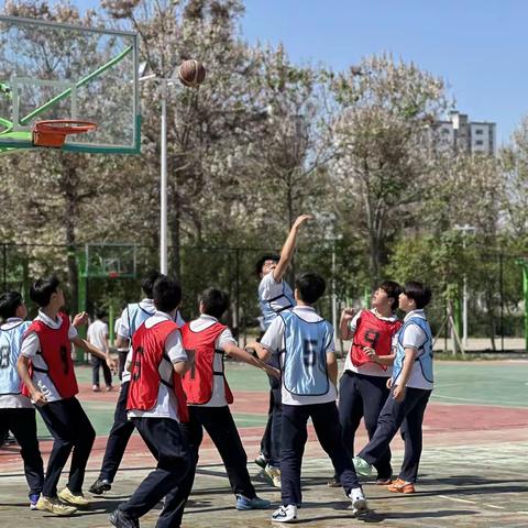 【夫子8.9班】迎“篮"而上，拿"球"说话