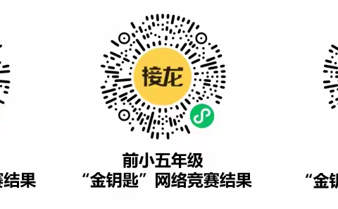 前小四、五、六年级“江苏省金钥匙”网络竞赛须知及结果