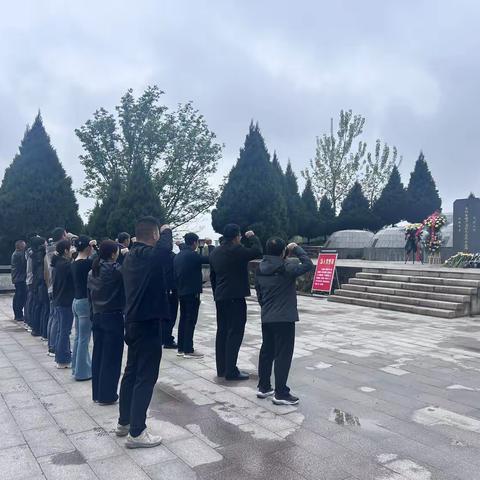 【红色基因永传承，砥砺奋进新征程】金刚台镇开展“清明祭英烈”主题活动