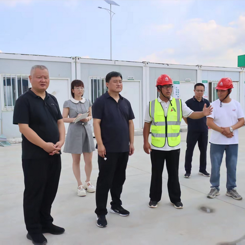 普集街道开展重点项目推进现场督导活动