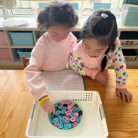 【大一班】我们与百数表的故事