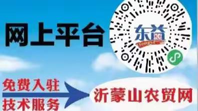 入驻东益沂蒙山商贸网        助力农民实现老板梦