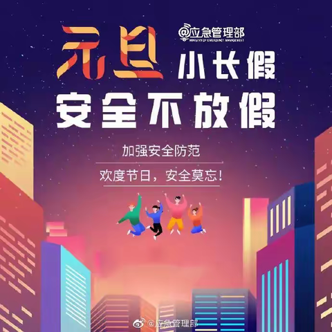 【实小 • 安全】2024年元旦假期安全告知书
