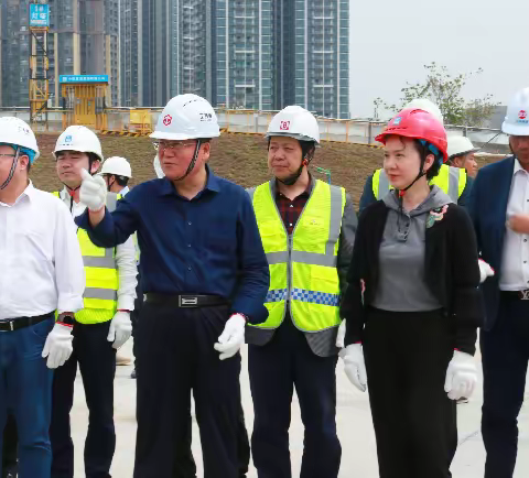 绿色工地、你我植造-----福利中心项目义务植树活动