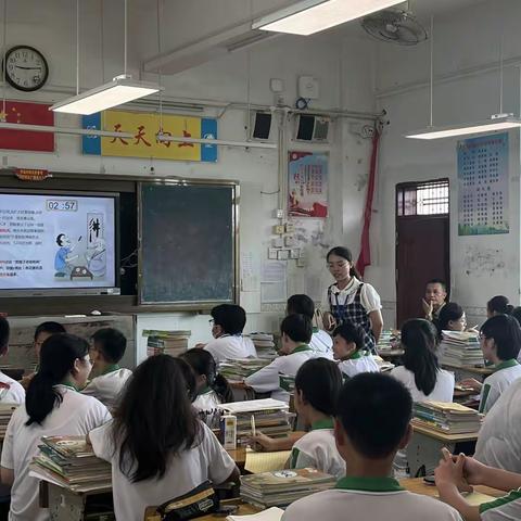 凝“心”蓄力，聚力成长——琼海市嘉积第二中学2023—2024学年第二学期青蓝工程新教师展示课活动