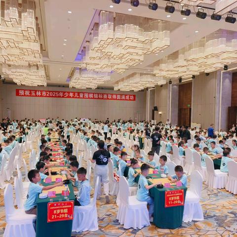 年轻的战场！玉林近千名棋手展开智慧交锋