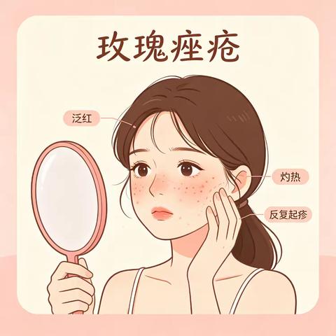 【中医养颜】反复脸红发烫？原来玫瑰痤疮，根在脏腑🌹