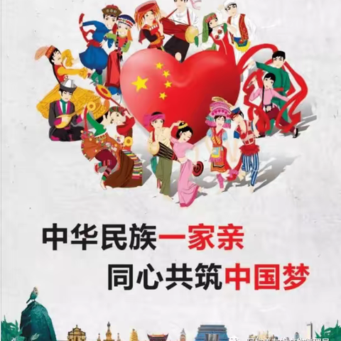 中华民族一家亲 同心共筑中国梦 ——沈家门第一小学民族团结宣传月主题活动