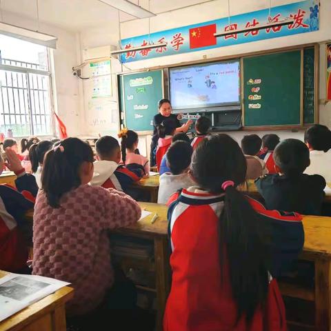 教育好景君须记，最是切磋琢磨时-拳铺镇教育学区小学英语教研活动