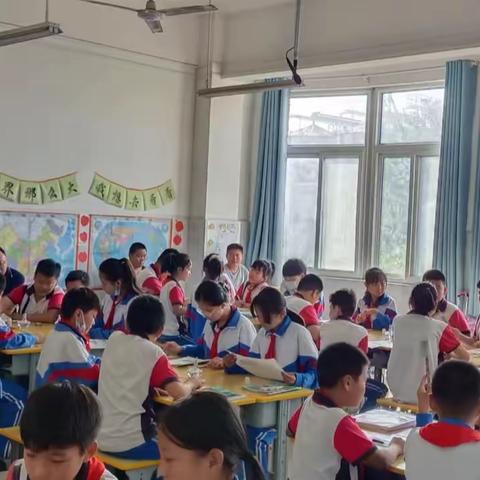 “两标四环”促课堂，借力视导共成长     ——县教研室到福和希望小学指导“两标四环”生本课堂