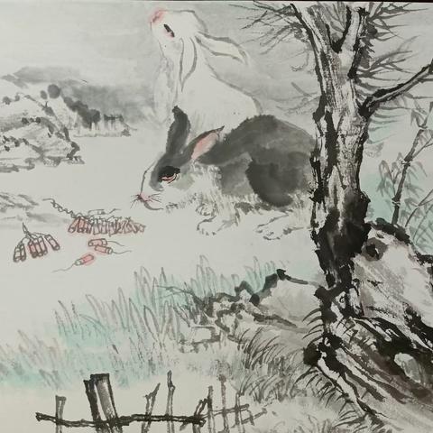 “癸卯吉祥，玉兔迎春”美术作品展（中·一期）