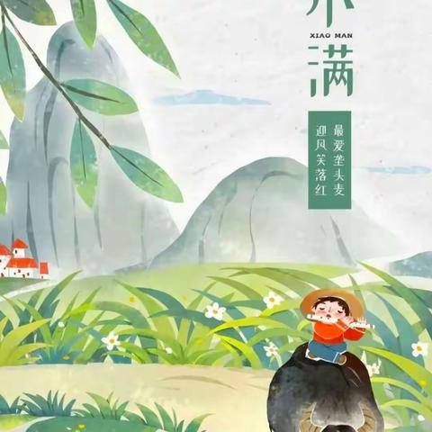 中山市南区马岭幼儿园，通过学习强国APP学习——二十四节气之小满