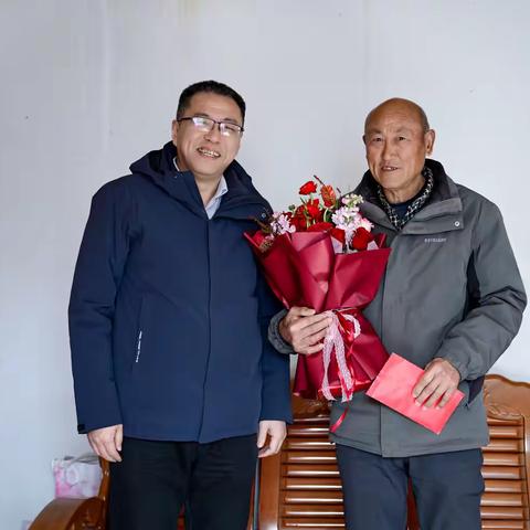 国网淮安公司来盱开展节前慰问