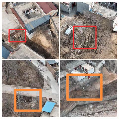 无人机助力西达镇人居环境整治提质效