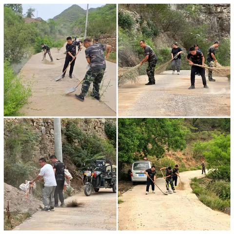 【高标准，严整治】西达镇组织开展农村道路环境整治行动