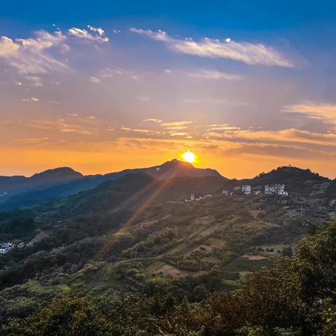 安徽歙县坡山村风景区