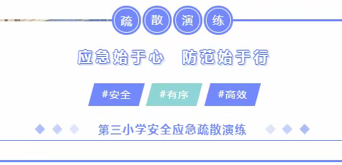 应急始于心 防范始于行 ——2023秋林口县第三小学消防应急疏散演练