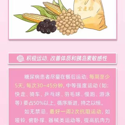 一图读懂--成人糖尿病食养指南