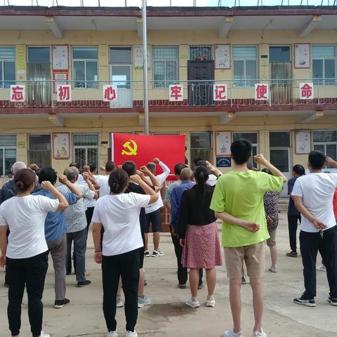 致敬荣光 赓续前行--南大郭镇各基层党组织开展系列活动庆祝建党102周年