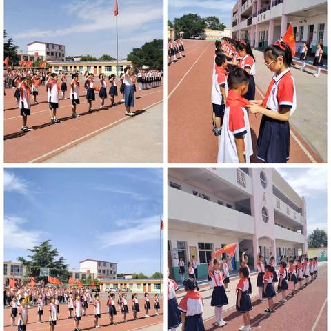 红领巾，爱中国——邑城中心小学庆祝“中国少年先锋队队成立75周年”纪实活动