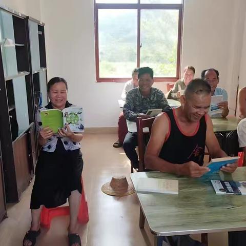 书香浸润乡村 阅读点亮生活——尼下村阅读活动