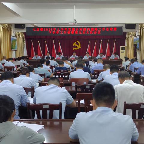 七坊镇召开2023年上半年实施乡村振兴战略工作总结暨下半年工作部署会第九次大队会议