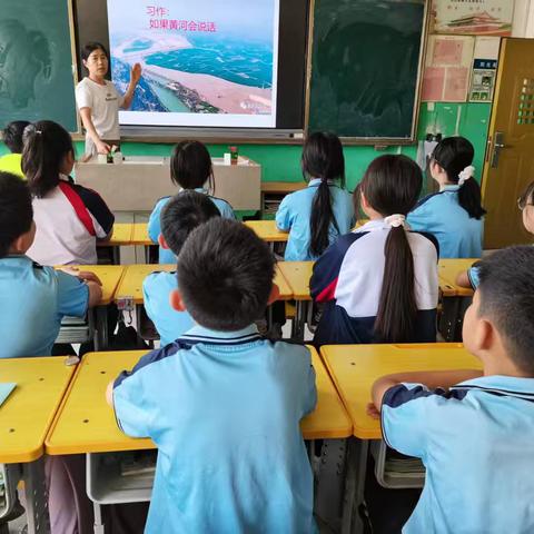 思政微光延时课堂——“如果黄河会说话”习作指导