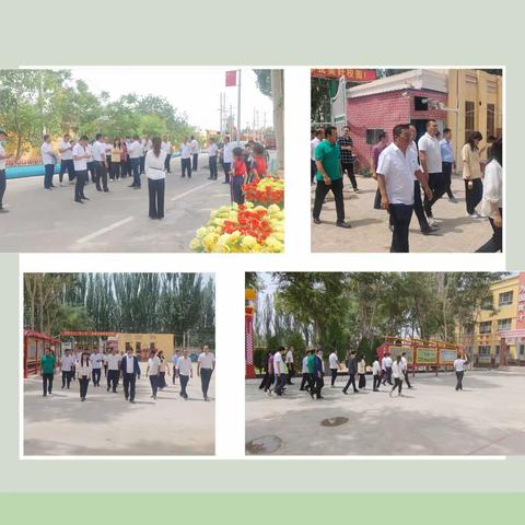 2022-2023学年第二学期洛浦县布亚乡中心小学联合杭桂镇中心小学开展观摩学习活动