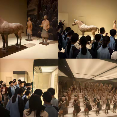 穿越千年，触摸秦汉——记新城子中学初二年级“七个一”国家博物馆秦汉主题博物之旅