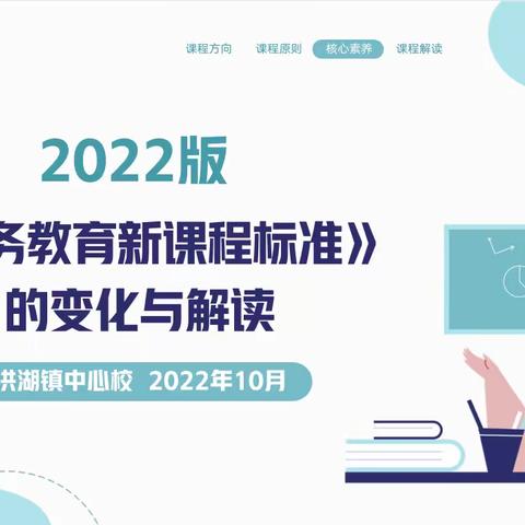 学习新课标，把握新理念——洪湖镇中心校新课标解读活动