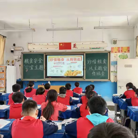 ——爱粮惜粮进校园，守护“舌尖上的安全”
