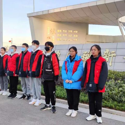 共建文明校园，助力明典范城市创建——唐仲英爱心小分队在行动