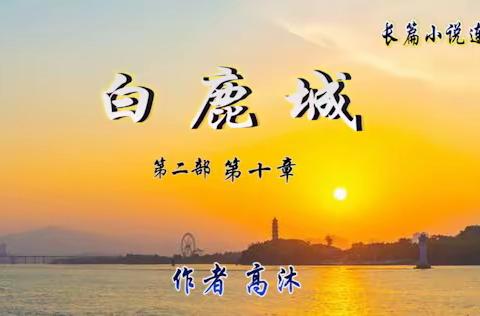 长篇小说《白鹿城》下部第十章（下）作者 高沐 广东人民出版社