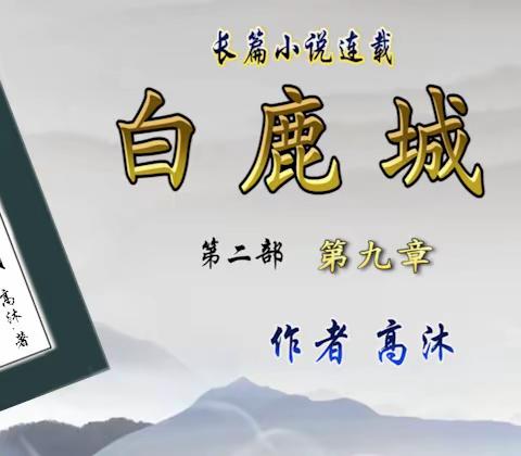 长篇小说《白鹿城》下部第九章（下）作者 高沐 广东人民出版社