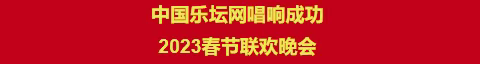 中国乐坛网唱响成功2023春节联欢晚会 新沂蒙网全程录像