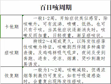 百日咳知识科普——东营市胜利锦华小学