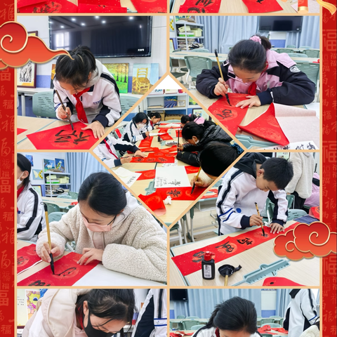 西林附中“小福星”送福啦