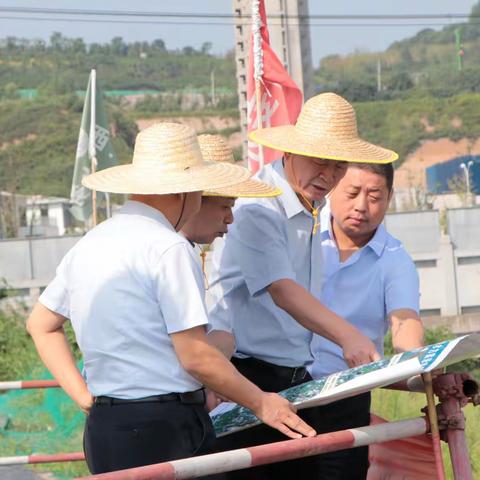 集团党委副书记、副董事长、总经理徐龙到引汉济渭建管公司调研指导工作